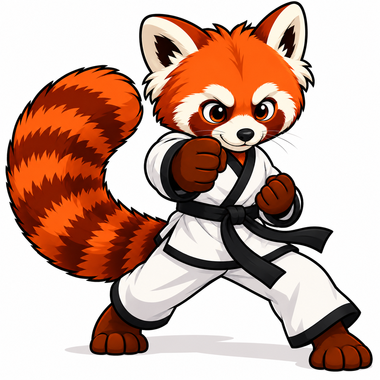 Panda rojo